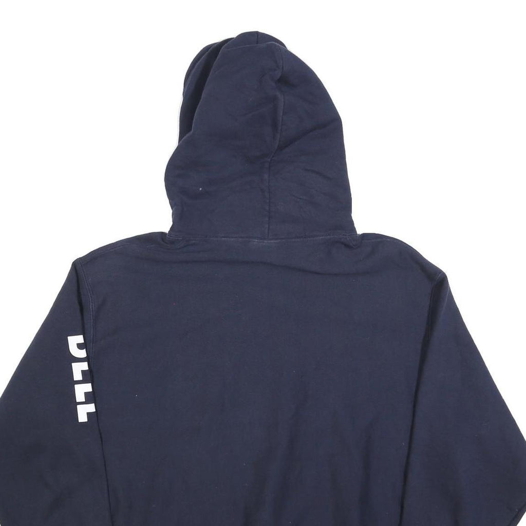 CHAMPION REVERSE WEAVE Mens Navy Onekama Ski Team Pullover Hoodie XL