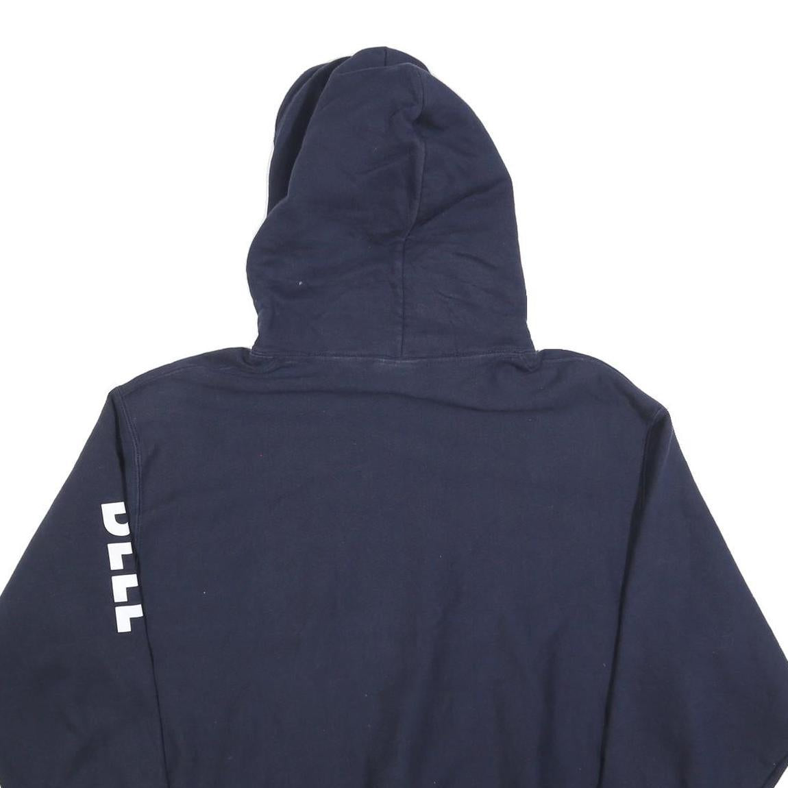 CHAMPION REVERSE WEAVE Mens Navy Onekama Ski Team Pullover Hoodie XL