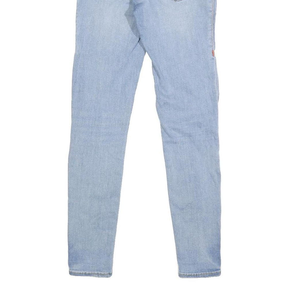 TRUE RELIGION Womens Jeans Blue Slim Skinny Denim Light W26 L29 Stylish Zip