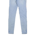 TRUE RELIGION Womens Jeans Blue Slim Skinny Denim Light W26 L29 Stylish Zip