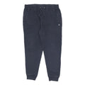 JACK WILLS Mens Joggers Navy Blue XL W34 L27 Cotton Blend Slim Tapered Fit