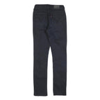 LEVI'S 471 Womens Jeans Black Slim Skinny Denim W26 L31 Stylish Zip Fastening