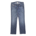 TRUE RELIGION Womens Jeans Blue Regular Straight Denim Medium W28 L27 Classic