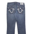 TRUE RELIGION Womens Jeans Blue Regular Straight Denim Medium W28 L27 Classic
