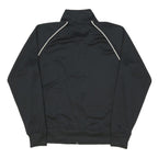 CHAMPION Mens Black Zip Jacket M Polyester Blend Plain Sports Casual Track Top
