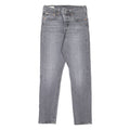 LEVI'S 501S Jeans BIG E Womens Grey Skinny Straight Stone Wash W25 L28