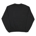 CHAMPION Mens Black Crew Neck M Cotton Blend Sweatshirt Pullover 7ACRES Logo