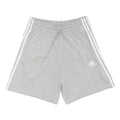 ADIDAS Mens Grey Casual Cotton Blend Sports Shorts M W28 Elastic Waistband