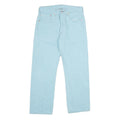 LEVI'S 501XX Mens Jeans Blue Classic Straight Denim Light W32 L30 Button Closure