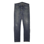 LEVI'S Mens Jeans Blue Regular Straight Denim Medium W32 L33 Classic Zip Closure