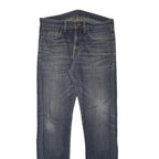 LEVI'S Mens Jeans Blue Regular Straight Denim Medium W32 L33 Classic Zip Closure