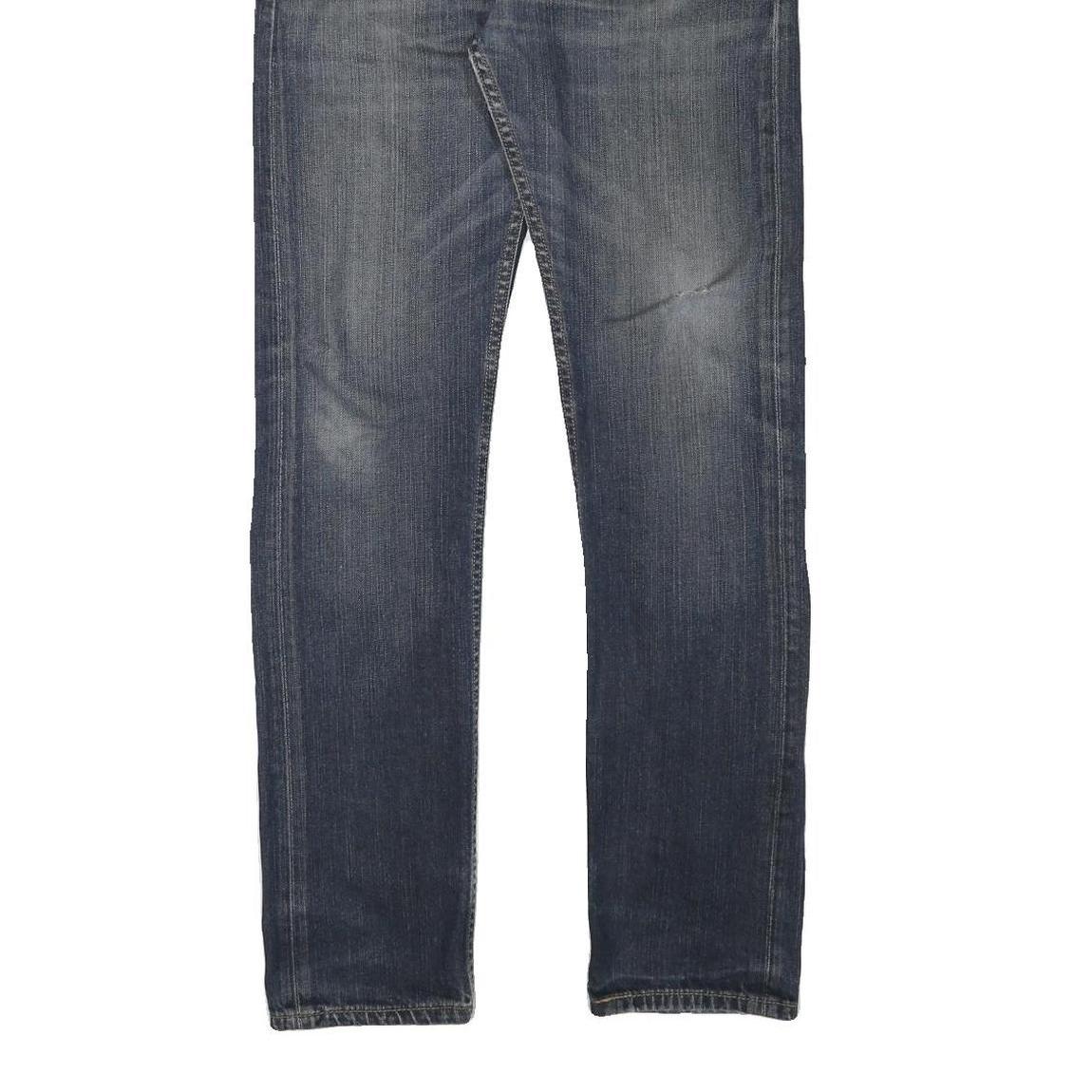 LEVI'S Mens Jeans Blue Regular Straight Denim Medium W32 L33 Classic Zip Closure