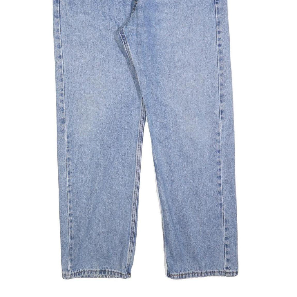 LEVI'S 505 Mens Jeans Blue Regular Straight Denim Medium W38 L30 Classic Fit