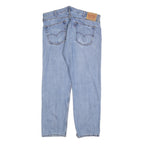 LEVI'S 505 Mens Jeans Blue Regular Straight Denim Medium W38 L30 Classic Fit