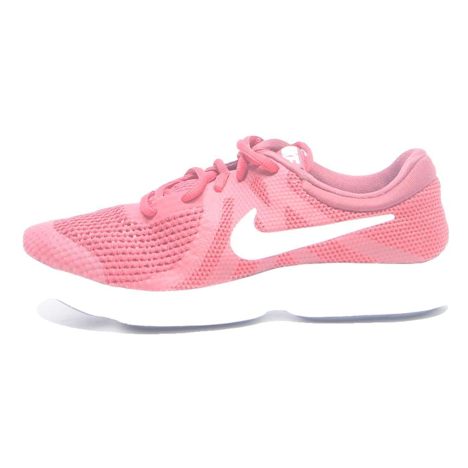 NIKE Free RN 5.0 Boys Lightweight Trainers Lace-Up Running Shoes Pink Polyester