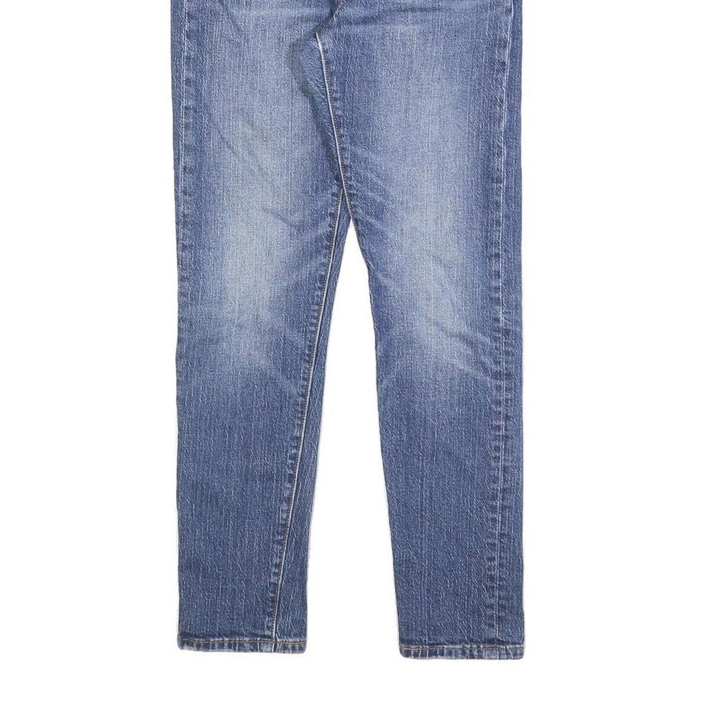 LEVI'S 501S Womens Jeans Blue Regular Straight Denim Medium Wash W25 L28 Classic