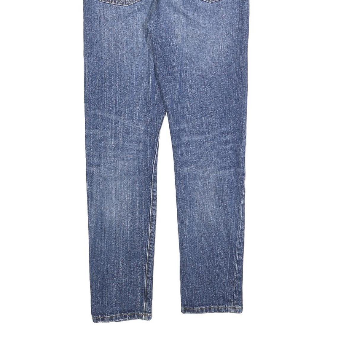 LEVI'S 501S Womens Jeans Blue Regular Straight Denim Medium Wash W25 L28 Classic