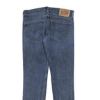 LEVI'S 511 Mens Slim Skinny Denim Medium Blue Cotton Blend W31 L30 Zip Jeans