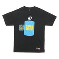 WWE Mens Black Cuppa Haters Graphic T-Shirt M Short Sleeve Crew Neck Cotton