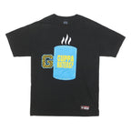 WWE Mens Black Cuppa Haters Graphic T-Shirt M Short Sleeve Crew Neck Cotton