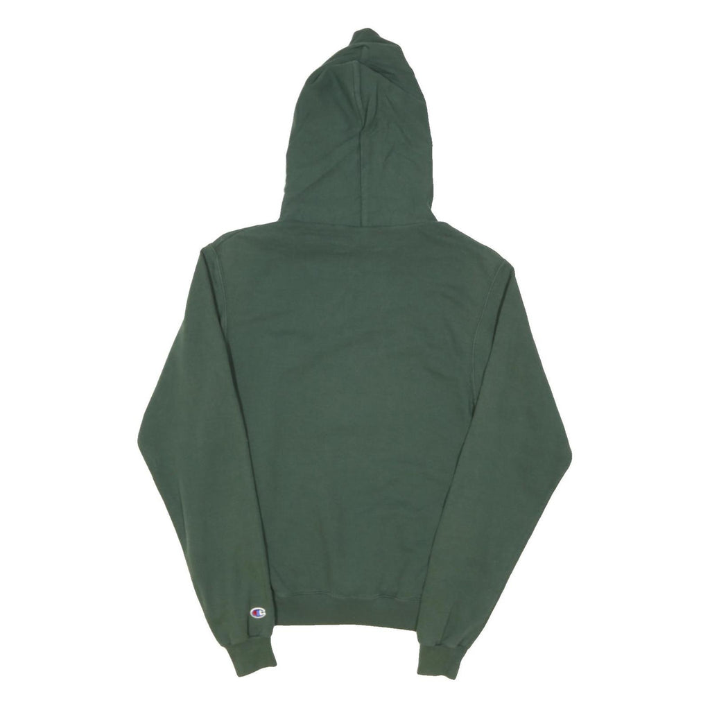 CHAMPION Mens Green Sac State Hoodie S Cotton Blend Pullover Sweatshirt
