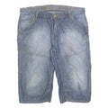 S OLIVER Mens Denim Shorts Blue Casual 2XL W40 Cotton Blend Comfortable Fit