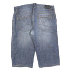 S OLIVER Mens Denim Shorts Blue Casual 2XL W40 Cotton Blend Comfortable Fit