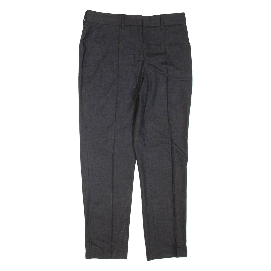 THEORY Mens Trousers Black Regular Tapered Wool W30 L28