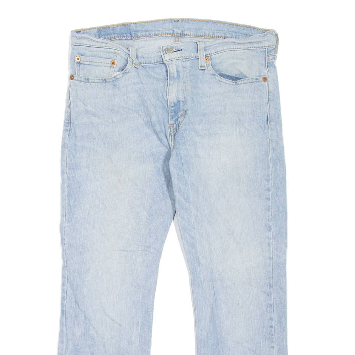 LEVI'S 511 Jeans Mens Blue Slim Straight Stone Wash W33 L25