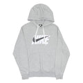 NIKE Mens Grey Hoodie S Cotton Blend Pullover Sportswear Casual