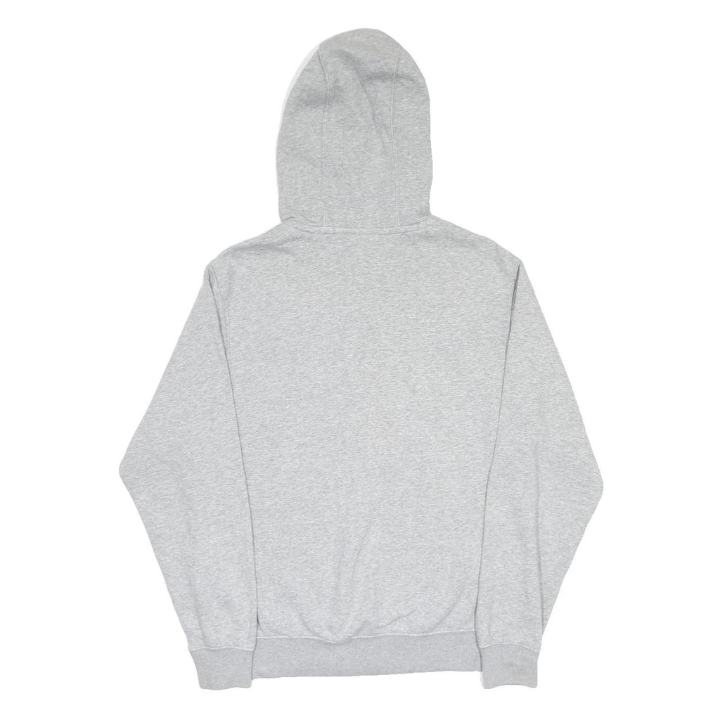 NIKE Mens Grey Hoodie S Cotton Blend Pullover Sportswear Casual