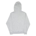 NIKE Mens Grey Hoodie S Cotton Blend Pullover Sportswear Casual