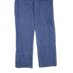 DICKIES Womens Regular Fit Blue Denim Jeans W38 L34 Zip Closure Casual