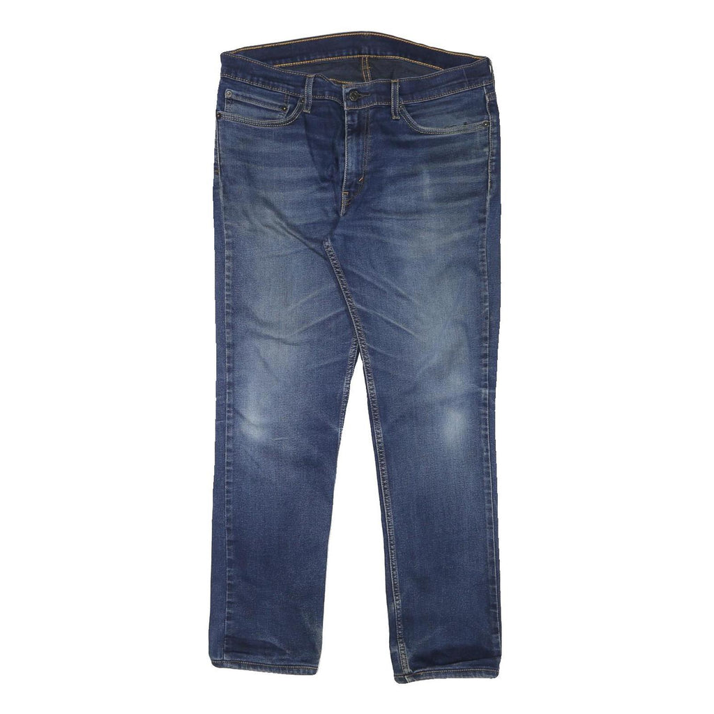 LEVI'S 511 Mens Jeans Blue Slim Slim Fit Denim Medium W34 L29 Zip