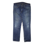 LEVI'S 511 Mens Jeans Blue Slim Slim Fit Denim Medium W34 L29 Zip