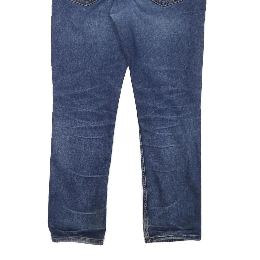 LEVI'S 511 Mens Jeans Blue Slim Slim Fit Denim Medium W34 L29 Zip