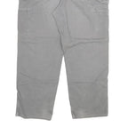 CARHARTT Mens Relaxed Grey Denim Jeans W40 L30 Workwear Zip Closure
