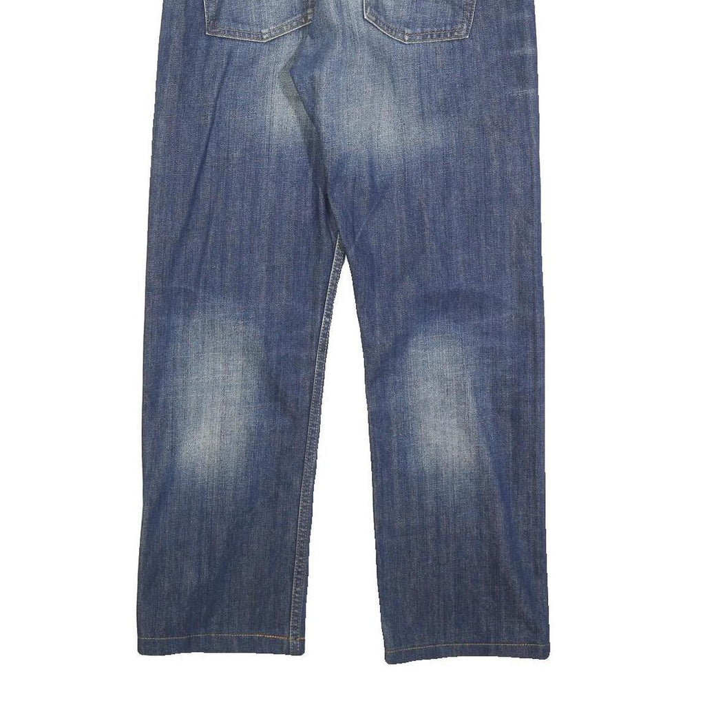 LEVI'S 505 Mens Jeans Blue Regular Straight Denim Medium W32 L27 Classic Zip