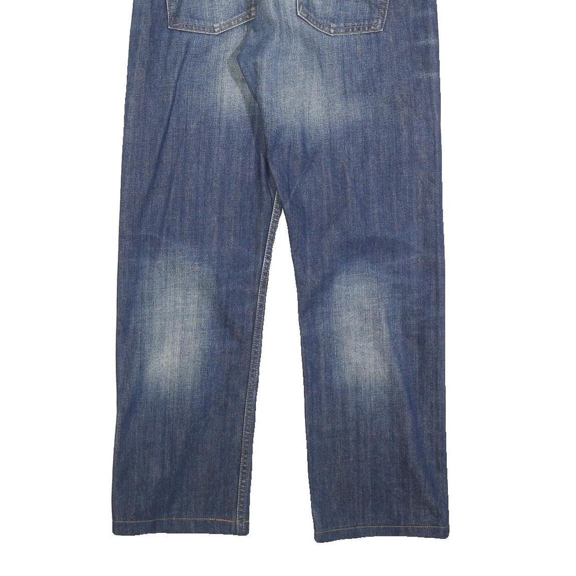 LEVI'S 505 Mens Jeans Blue Regular Straight Denim Medium W32 L27 Classic Zip