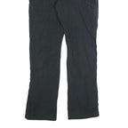 DICKIES Mens Cotton Blend Black Regular Straight Trousers W32 L32 Workwear Zip