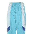 Mens Joggers Blue & White Relaxed Tapered S W26 L32 Polyester Blend Sports