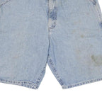 WRANGLER Mens Cotton Blend Blue Casual Denim Shorts L W36