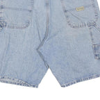 WRANGLER Mens Cotton Blend Blue Casual Denim Shorts L W36