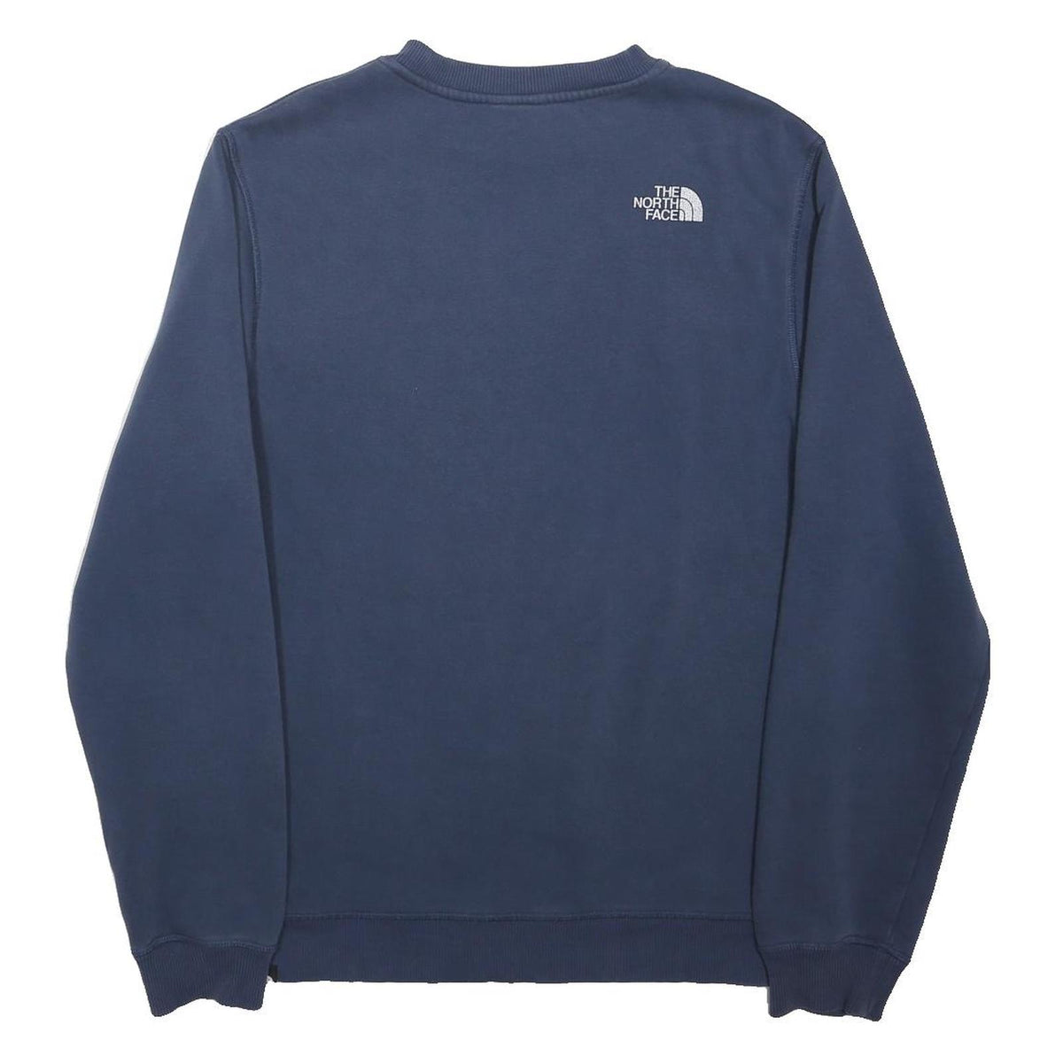NORTH FACE Mens Blue Sweatshirt Crew Neck M Casual Outdoor Lightweight Warm