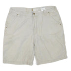 CARHARTT Mens Shorts Beige Casual Relaxed Fit L W38 Durable Workwear