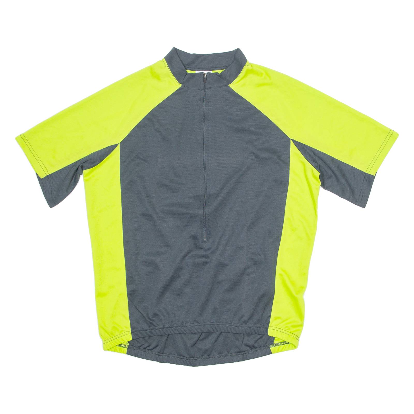 Cycling Mens Jersey Grey 1/2 Zip M