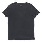 HUGO BOSS Mens Black Plain T-Shirt L Short Sleeve Crew Neck Casual Cotton Blend