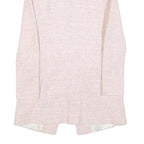 ZARA BASIC Womens Pink Jacket S Polyester Blend Plain Button Closure