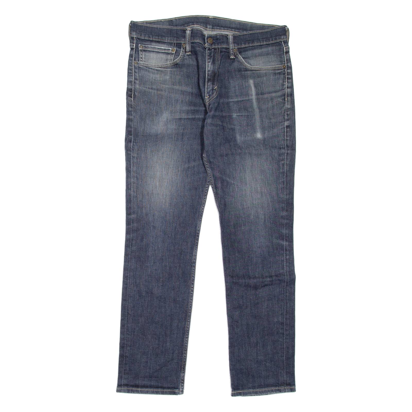 LEVI'S 511 Jeans Mens Blue Slim Straight Stone Wash W34 L32