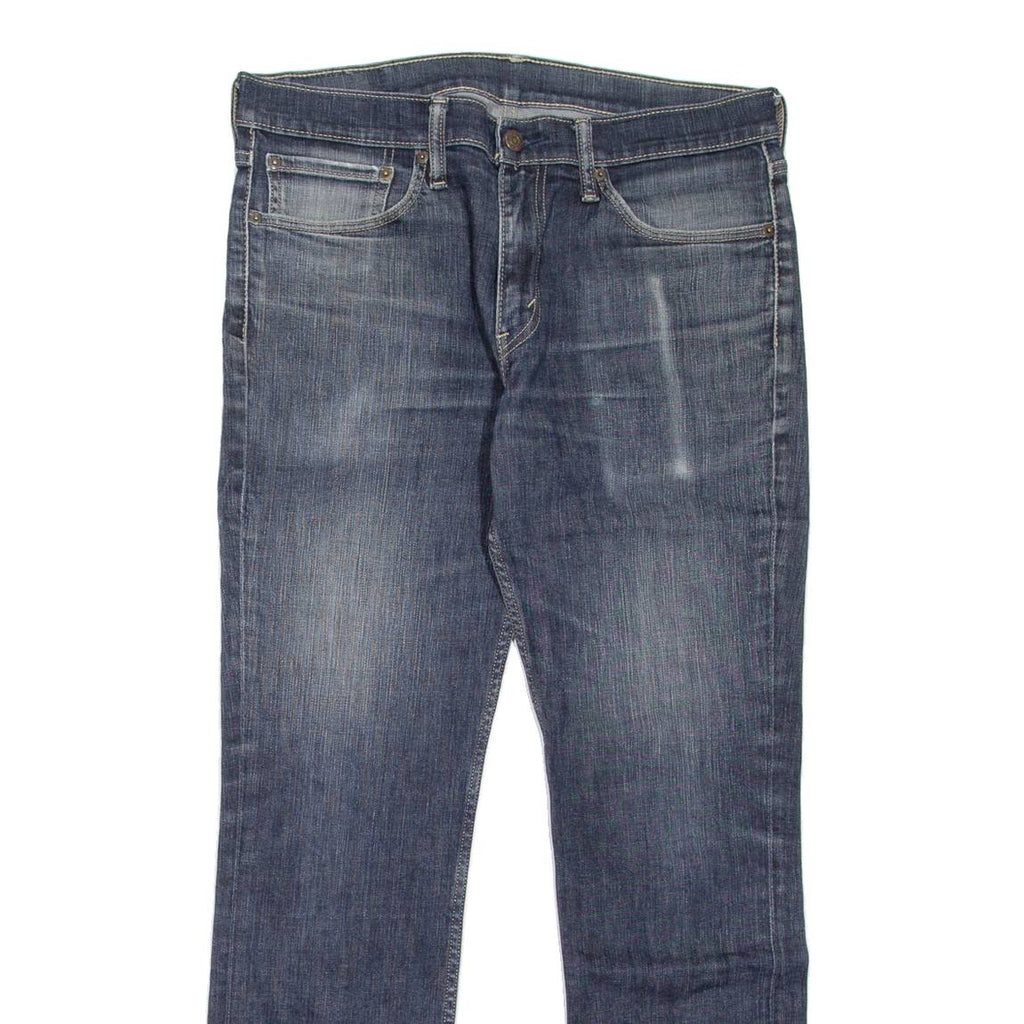 LEVI'S 511 Jeans Mens Blue Slim Straight Stone Wash W34 L32